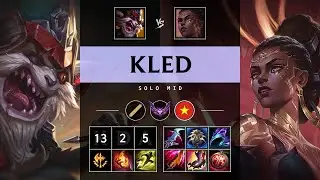 Kled Mid vs Mel - VN Master Patch 25.13