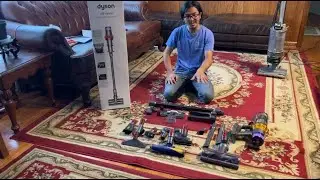 Wow! Dyson V15 Detect Comes With 10 Attachments | Review, Overview, What They Are Used For & Demo