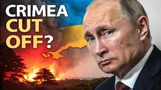 Crimea Cut Off? Russia&rsquo;s Lifeline Engulfed in Flames After Ukrainian Strike