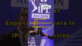 Top 10 Most Expensive Players In IPL 2024 Auction #top10 #ipl #auction