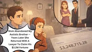 Mom Abandoned My Autistic Brother — Years Later She Returned With A Lawyer To Claim His$3.2M Fortune