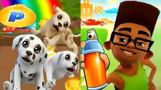 Subway Surfers Subway City Xmas 2022 Fresh vs Dog Run