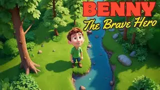 Benny the Brave Hero | Kids Adventure Story | Courage and Friendship