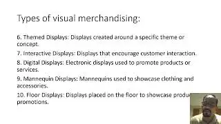 Types of visual merchandising chapter A 2