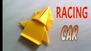 how to make a car/racing car/paper Craft/mahrosh creations