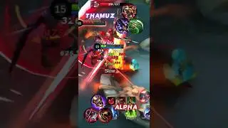 Thamuz vs Alpha Counter items mlbb