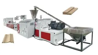 pvc solid door frame making machine, including crusher and milling machine, popular in India market