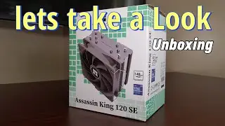 Assassin King 120 SE aircooler From Thermalright Unboxing
