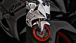 White R15 V4 | the new crush #bikewhatsappstatus #youtubeshorts #motoblogging #bikeprice #