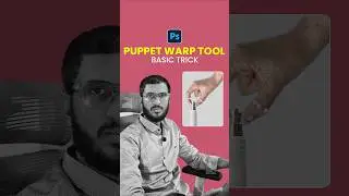 Puppet Warp Tool Tutorial | Easy Photoshop Trick | Hindi #shortvideo #shorts
