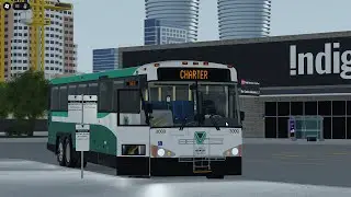 Vamos Bus Simulator Vamos Transit MCI D4500CTH On the 56A To Cayuga (Detour, Unreleased Route)