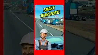 🔴 TRUCK TRAIN! 🚛 How They Move 3 Trucks With 1 Driver! 🚚