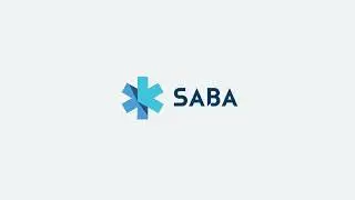 saba intro 2d logo animation with music