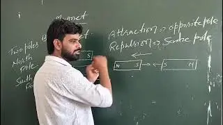 Bar magnet experiment #study #educatin #physics #chemistry #Education #hubcity