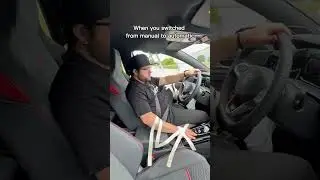When you switched from manual to automatic. Very funny!