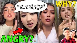 Alizeh Jamali Vs Nepali People Big Fight🤬-Tulsa Collection & Susma Karki Controversy Alizeh, Aayush