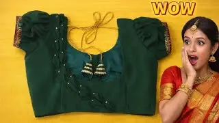 तितली ब्लाउज डिज़ाइन कैसे सिलते हैं | The LATEST BLOUSE DESIGN You've Been Missing Out | आसान तरीका