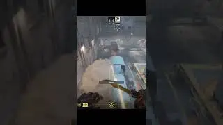 How to smoke Blue train/Thomas on B site Train CS2 #cs2smokes #gaming #shorts