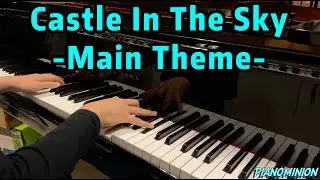 Castle In the Sky Main Theme Piano #anime #piano