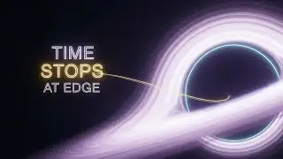 When TIME Nearly Stops at a Black Hole&rsquo;s Edge and Why It Looks Frozen