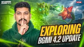 🎮 BGMI Live 4.2 Update &ndash; Exploring New Map & Features!  #cyberghostlive  #bgmilive  #bgmilivestream