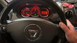 Dacia Duster Service / Oil Reset