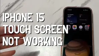 Сенсорный экран iPhone 15 не работает или не реагирует на прикосновения? Что делать?