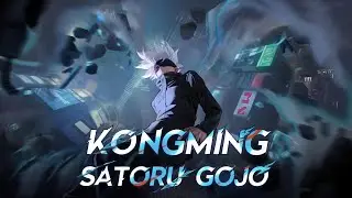 Satoru Gojo - Kongming Skin Preview | Honor of Kings x Jujutsu Kaisen Collaboration