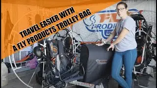 Fly Products Trolley Bag - Traveling with a Paramotor just got easier!