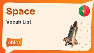 Space | Portuguese Vocabulary List