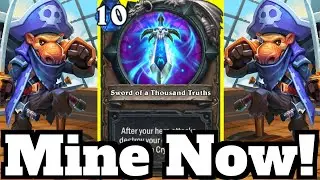 STEALING the Sword of a Thousand Truths?! Elwynn Boar Combo! | Hearthstone