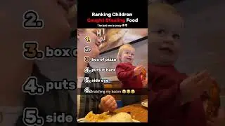 Ranking The Top 6 Children Caught Stealing Food