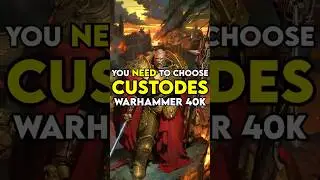Why You NEED To Choose The CUSTODES