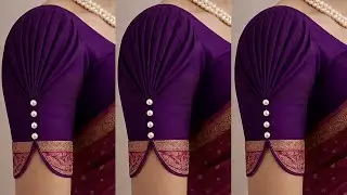 Trending sleeve design cutting and stitching| blouse sleeves design| बाजू का डिजाइन sleeves design|