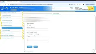 CANARA BANK main cheque stop kaise kare || Canara bank main cheque ka stop payment kaise kare