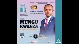 IBADA YA MEZA YA BWANA  |SABATO YA TAREHE 03.12.2022 | PR. SADOCK RUGUMYAMIHETO