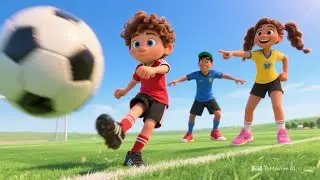 ⚽ Kick & Giggle Soccer Song for Kids | Fun Soccer Dance + Goals!