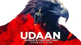 Udaan Rap Song 🔥 | Fastest Rap Song | Motivational Hindi Rap | Lyrics Video|| shivay the Rapper 