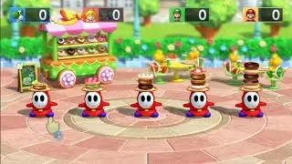 Mario Party 10 - Free-for-All Minigame - Shy Guy Shuffle