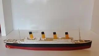 Reviewing revell titanic 1/600 scale easy click system