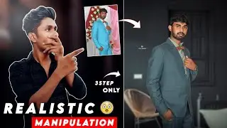 REALISTIC - Manipulation Photo Editing Tutorial | Mobile Editing Secret - Yash Nimesh