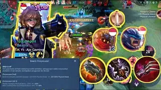 BEATRIX DIBUFF MAKIN SAKIT DAMAGE DAN LIFESTYLE | BEATRIX TOP 1 GLOBAL | BUILD BEATRIX TOP 1 GLOBAL