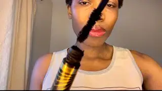 ASMR ~ Fast Makeup Application Triggers & Eye makeup (mascara sounds, tapping, ear to ear + ✨