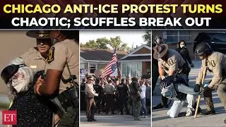 US Immigration Crackdown | Chaos in Chicago, major scuffles as anti-ICE protesters clash&nbsp;with&nbsp;police