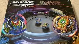 Unboxing the Pro Series Evo Elite Champions Set! Test Battles and Review! (Beyblade Burst)