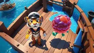 Baby Tiger Plays Cricket | Sports Rhyme for Kids | Fun Learning Song for Toddlers and Preschoolers