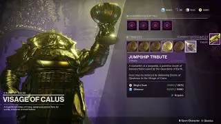 Unlock The Tribute Hall - Offer Tribute At Appropriate Place (Destiny 2)