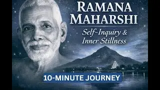 Ramana Maharshi Teachings | Self-Inquiry, Silence & Inner Peace (10 Minutes)