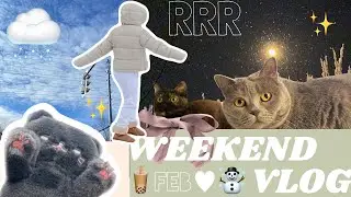 Toronto Vlog 🌨️ Markham & Yorkdale🧋OOMOMO