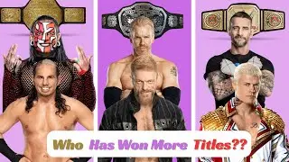 Hardy Boyz vs Edge vs Christian vs Cody Rhodes vs CM Punk | WWE Titles Comparison #wwe #hardyboyz